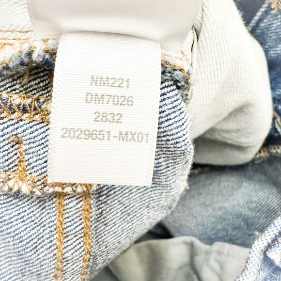 Madewell Men's Relaxed Taper Med/Dark Wash Denim Jeans Size 28 x 32 - Picture 8 of 9